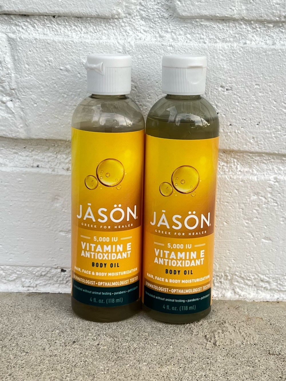 8oz Jasön Vitamin E Antioxidant Body Oil